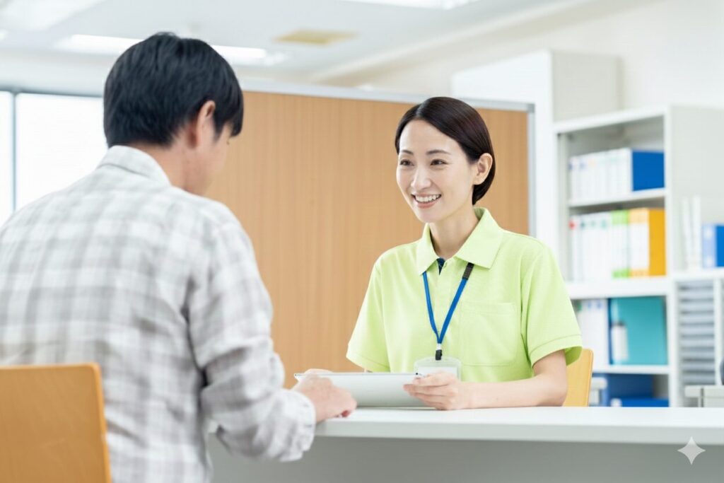 就労継続支援B型を利用するときの流れ